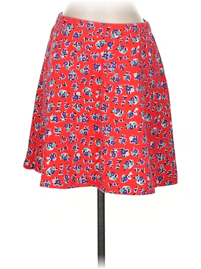 Pre-owned Draper James Casual Skirt In Red