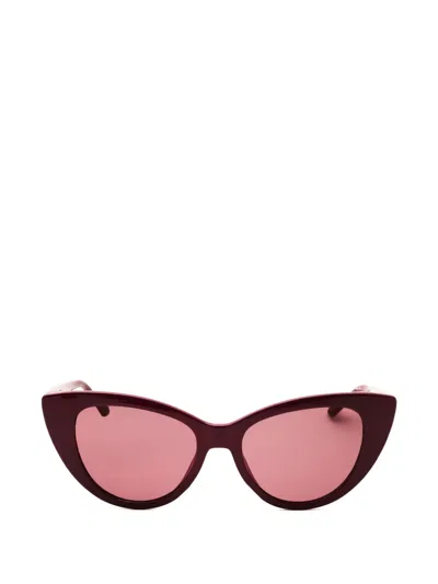 Draper James Cat-eye Sunglasses In Burgundy