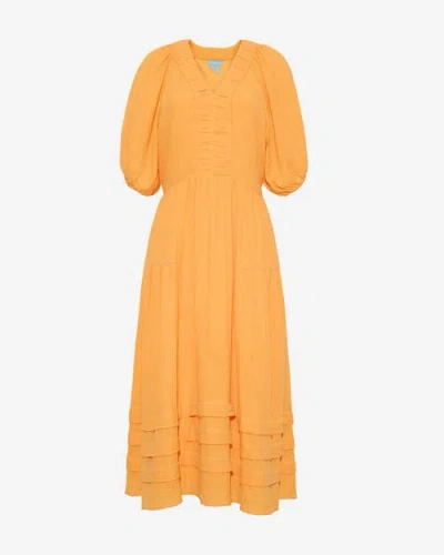 Draper James Chloe V-neck Midi Dress