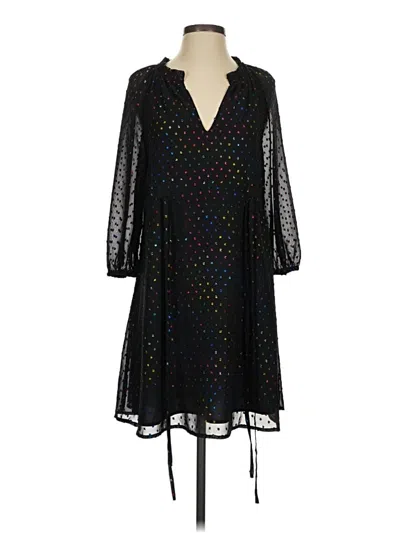 Pre-owned Draper James Cocktail Dress In Black