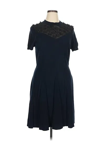 Pre-owned Draper James Cocktail Dress In Blue