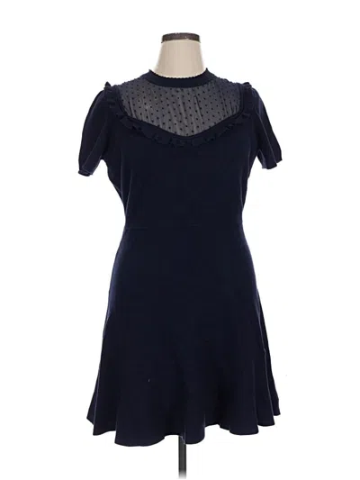 Pre-owned Draper James Cocktail Dress In Blue