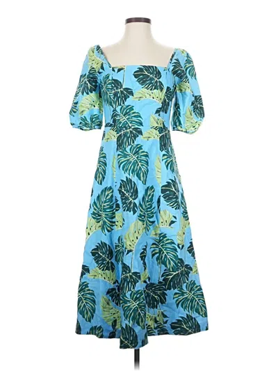 Pre-owned Draper James Cocktail Dress In Blue
