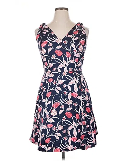 Pre-owned Draper James Cocktail Dress In Blue