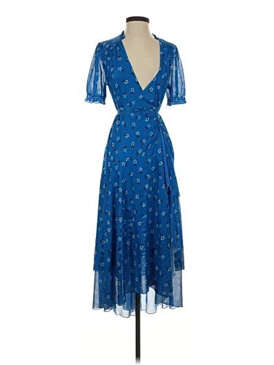 Pre-owned Draper James Cocktail Dress In Blue