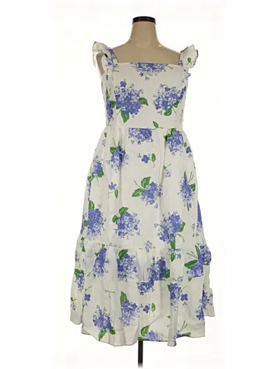 Pre-owned Draper James Cocktail Dress In Blue