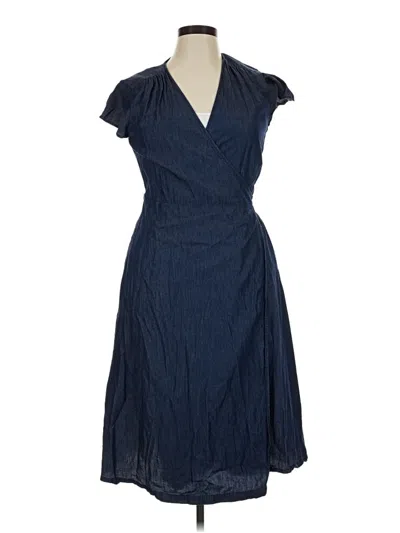 Pre-owned Draper James Cocktail Dress In Blue