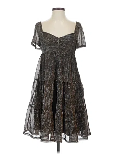 Pre-owned Draper James Cocktail Dress In Gray
