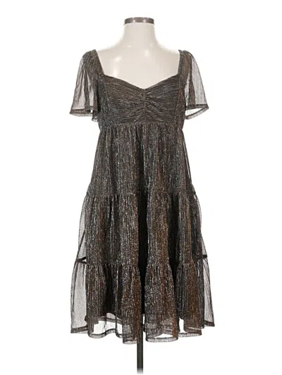 Pre-owned Draper James Cocktail Dress In Gray