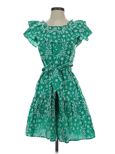 Pre-owned Draper James Cocktail Dress In Green