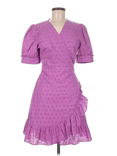 Pre-owned Draper James Cocktail Dress In Purple