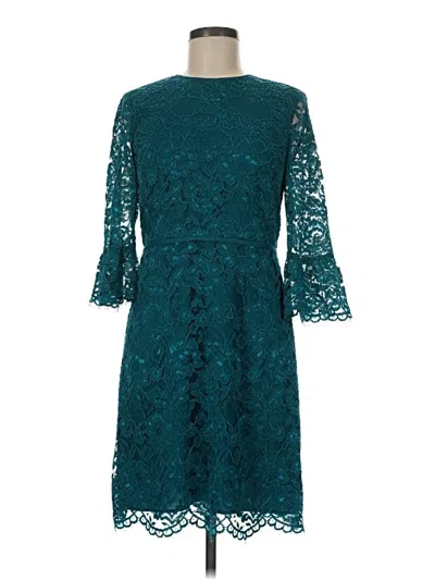 Pre-owned Draper James Cocktail Dress In Teal