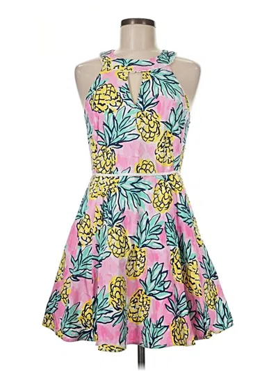 Pre-owned Draper James Cocktail Dress In Yellow