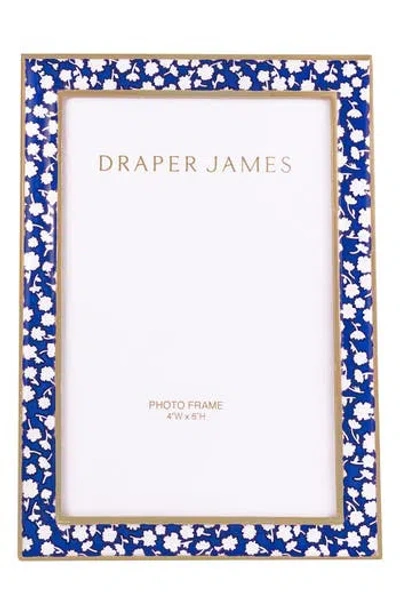 Draper James Ditsy Floral Picture Frame In Blue