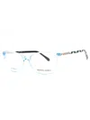Draper James Dj5027 Mini Rectangular Eyeglasses For Women In Blue