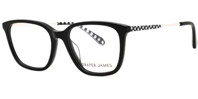 Draper James Dj5030 001 Occhiali Da Vista Neri Per Donna (solo Montatura) In Black