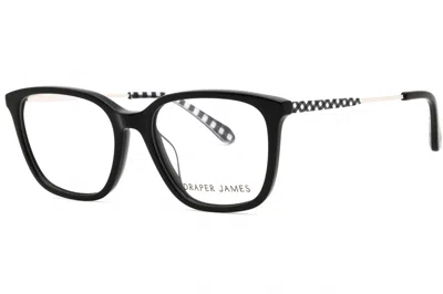 Draper James Dj5030 Rectangular Acetate Eyeglasses In Black