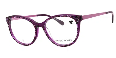 Draper James Dj5046 501 Occhiali Da Vista Purple Per Donna (solo Montatura)