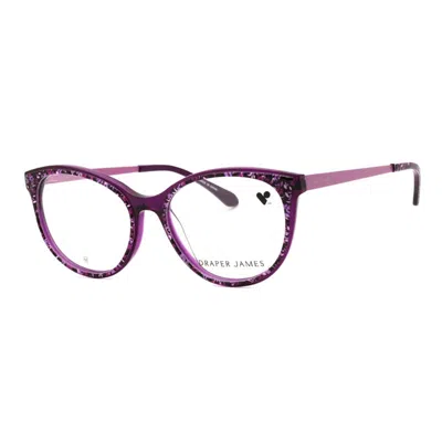 Draper James Dj5046 501 Plum Floral 54mm In Multi