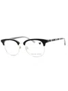Draper James Rectangle-frame Glasses In Black