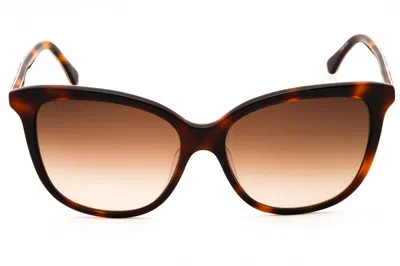 Draper James Dj7003 Sunglasses In 215 - Tortoise/brown Gradient