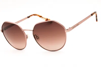 Draper James Dj7011 Round Metal Frame Sunglasses In Rose Gold