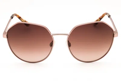 Draper James Dj7011 Sunglasses In Rose Gold/brown Gradient