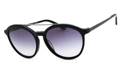 Draper James Dj7016 Gradient Lens Round Sunglasses In Brown