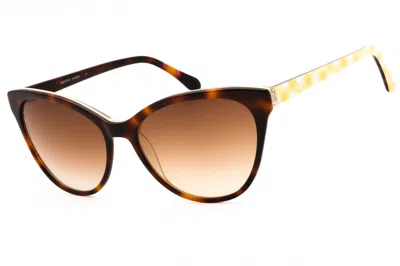 Draper James Dj7018 Tortoiseshell Cat-eye Sunglasses In Brown