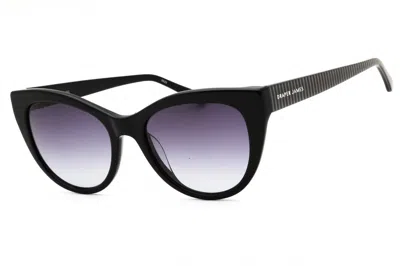Draper James Dj7027 Cat Eye Acetate Sunglasses In Black