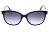 Draper James Gradient Rectangular-frame Sunglasses In Indigo Pearl/grey Gradient
