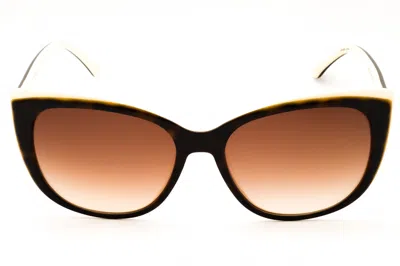 Draper James Dj7036 Sunglasses In Tortoise Ivory/brown Gradient
