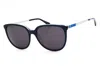 Draper James Dj7038 Rectangular Acetate Sunglasses In Navy