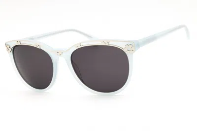 Draper James Dj7041 Round Acetate Sunglasses In Blue