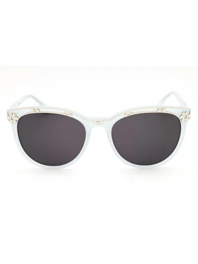 Draper James Dj7041 Sunglasses In 416 - Milky Blue/grey