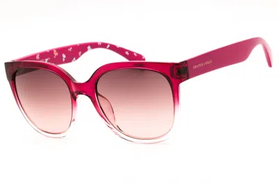 Draper James Dj7043 Oversized Gradient Lens Sunglasses In Pink