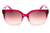 Draper James Dj7043 Sunglasses In Blush Gradient/brown Gradient