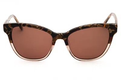 Draper James Dj7044 Sunglasses In 415 - Blue Tortoise/smoke