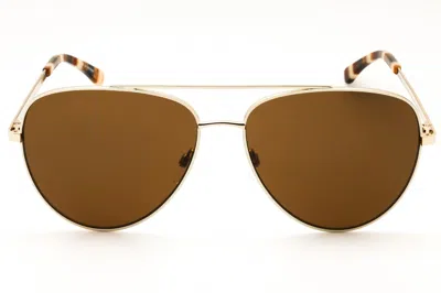 Draper James Dj7046 Sunglasses In Ivory/brown