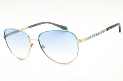 Draper James Dj7059 Aviator Blue Gradient Sunglasses