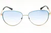 Draper James Striped Pilot-frame Sunglasses In Blue Gradient