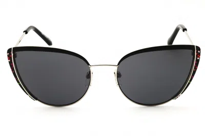 Draper James Dj7063 Sunglasses In Plum/rose Brown