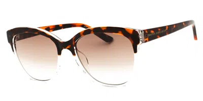 Draper James Dj9010 Tortoiseshell Browline Sunglasses In Brown