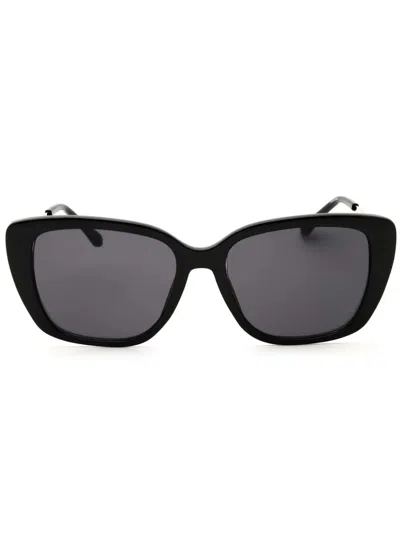 Draper James Dj9011 Rectangular Sunglasses For Women In Black