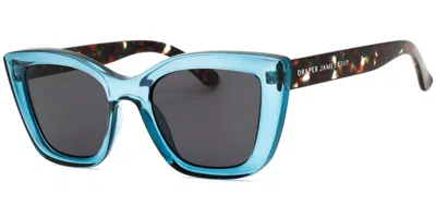 Draper James Dj9013 400 Women's Sunglasses Blue Size 52