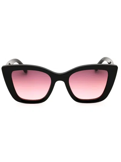 Draper James Dj9013 Sunglasses In 400 - Blue Crystal/dark Grey