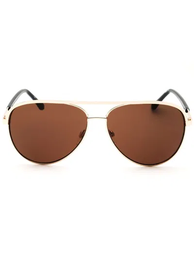 Draper James Dj9014 Sunglasses In 710 - Gold/brown