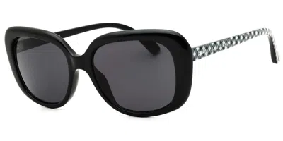Draper James Dj9024 001 Women's Sunglasses Black Size 55