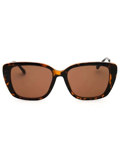 Draper James Dj9025 Sunglasses In 215 - Tortoise/brown