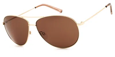 Draper James Dj9028 710 Women's Sunglasses Gold Size 61 In Brown